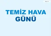 7 Eylül Uluslararası Temiz Hava Günü Pano ve Etkinlik Paketi — 12. sayfa