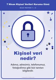 7 Nisan Kişisel Verileri Koruma Günü Pano Şeridi ve 6 Bilgi Posteri (8 parça · 84 × 59 cm) — 10. sayfa