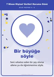 7 Nisan Kişisel Verileri Koruma Günü Pano Şeridi ve 6 Bilgi Posteri (8 parça · 84 × 59 cm) — 15. sayfa
