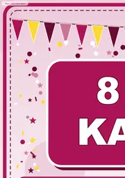 8 Mart Dünya Kadınlar Günü Dev Panosu (12 parça · 84 × 89 cm) — 2. sayfa