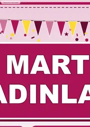 8 Mart Dünya Kadınlar Günü Dev Panosu (12 parça · 84 × 89 cm) — 3. sayfa