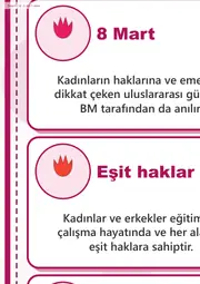 8 Mart Dünya Kadınlar Günü Dev Panosu (12 parça · 84 × 89 cm) — 6. sayfa