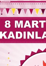 8 Mart Dünya Kadınlar Günü Pano Şeridi ve 6 Bilgi Posteri (8 parça · 84 × 59 cm) — 3. sayfa