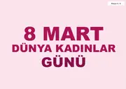8 Mart Dünya Kadınlar Günü Pano ve Etkinlik Paketi — 11. sayfa