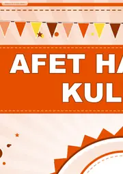 Afet Hazırlık Kulübü Pano Şeridi ve 6 Bilgi Posteri (8 parça · 84 × 59 cm) — 3. sayfa