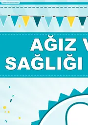 Ağız ve Diş Sağlığı Haftası Pano Şeridi ve 6 Bilgi Posteri (8 parça · 84 × 59 cm) — 3. sayfa