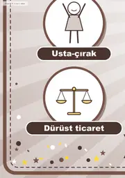 Ahilik ve Fütüvvet Kulübü Pano Şeridi ve 6 Bilgi Posteri (8 parça · 84 × 59 cm) — 6. sayfa