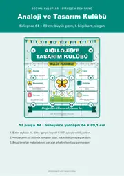 Analoji ve Tasarım Kulübü Dev Panosu (12 parça · 84 × 89 cm) — 1. sayfa