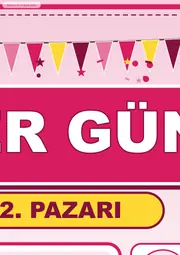 Anneler Günü Dev Panosu (12 parça · 84 × 89 cm) — 4. sayfa