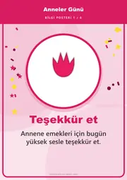 Anneler Günü Pano Şeridi ve 6 Bilgi Posteri (8 parça · 84 × 59 cm) — 10. sayfa