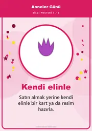 Anneler Günü Pano Şeridi ve 6 Bilgi Posteri (8 parça · 84 × 59 cm) — 13. sayfa