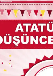 Atatürkçü Düşünce Kulübü Pano Şeridi ve 6 Bilgi Posteri (8 parça · 84 × 59 cm) — 3. sayfa