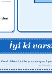 Babalar Günü Dev Panosu (12 parça · 84 × 89 cm) — 11. sayfa
