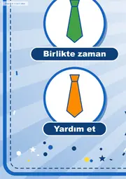 Babalar Günü Pano Şeridi ve 6 Bilgi Posteri (8 parça · 84 × 59 cm) — 6. sayfa