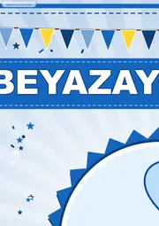 Beyazay Kulübü Pano Şeridi ve 6 Bilgi Posteri (8 parça · 84 × 59 cm) — 3. sayfa