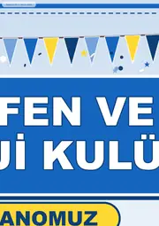 Bilim, Fen ve Teknoloji Kulübü Dev Panosu (12 parça · 84 × 89 cm) — 4. sayfa