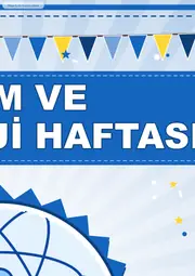 Bilim ve Teknoloji Haftası Pano Şeridi ve 6 Bilgi Posteri (8 parça · 84 × 59 cm) — 4. sayfa