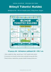 Bilinçli Tüketici Kulübü Dev Panosu (12 parça · 84 × 89 cm) — 1. sayfa