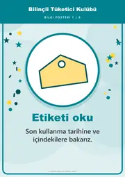 Bilinçli Tüketici Kulübü Pano Şeridi ve 6 Bilgi Posteri (8 parça · 84 × 59 cm) — 10. sayfa