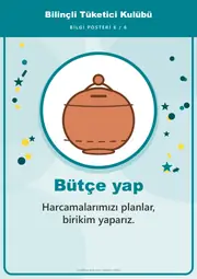 Bilinçli Tüketici Kulübü Pano Şeridi ve 6 Bilgi Posteri (8 parça · 84 × 59 cm) — 15. sayfa