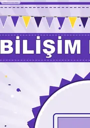 Bilişim Haftası Pano Şeridi ve 6 Bilgi Posteri (8 parça · 84 × 59 cm) — 3. sayfa
