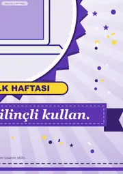 Bilişim Haftası Pano Şeridi ve 6 Bilgi Posteri (8 parça · 84 × 59 cm) — 8. sayfa