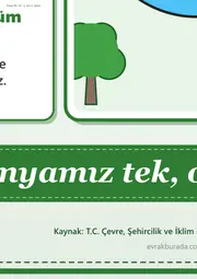 Çevre ve İklim Değişikliği Haftası Dev Panosu (12 parça · 84 × 89 cm) — 11. sayfa