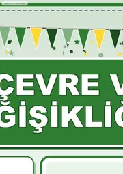 Çevre ve İklim Değişikliği Haftası Dev Panosu (12 parça · 84 × 89 cm) — 3. sayfa