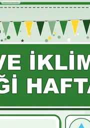 Çevre ve İklim Değişikliği Haftası Dev Panosu (12 parça · 84 × 89 cm) — 4. sayfa