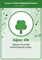 Çevre ve İklim Değişikliği Haftası Pano Şeridi ve 6 Bilgi Posteri (8 parça · 84 × 59 cm) — 14. sayfa