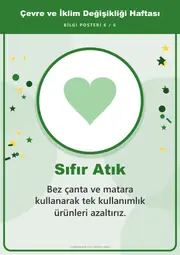 Çevre ve İklim Değişikliği Haftası Pano Şeridi ve 6 Bilgi Posteri (8 parça · 84 × 59 cm) — 15. sayfa