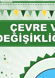 Çevre ve İklim Değişikliği Haftası Pano Şeridi ve 6 Bilgi Posteri (8 parça · 84 × 59 cm) — 3. sayfa