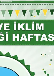Çevre ve İklim Değişikliği Haftası Pano Şeridi ve 6 Bilgi Posteri (8 parça · 84 × 59 cm) — 4. sayfa