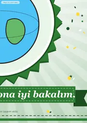 Çevre ve İklim Değişikliği Haftası Pano Şeridi ve 6 Bilgi Posteri (8 parça · 84 × 59 cm) — 8. sayfa