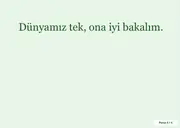 Çevre ve İklim Değişikliği Haftası Pano ve Etkinlik Paketi — 14. sayfa