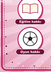 Çocuk Hakları Kulübü Pano Şeridi ve 6 Bilgi Posteri (8 parça · 84 × 59 cm) — 6. sayfa