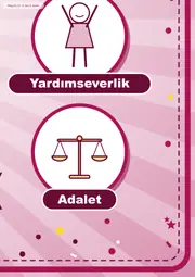 Değerler Kulübü Pano Şeridi ve 6 Bilgi Posteri (8 parça · 84 × 59 cm) — 9. sayfa