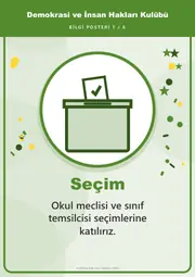 Demokrasi ve İnsan Hakları Kulübü Pano Şeridi ve 6 Bilgi Posteri (8 parça · 84 × 59 cm) — 10. sayfa