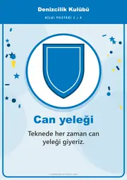 Denizcilik Kulübü Pano Şeridi ve 6 Bilgi Posteri (8 parça · 84 × 59 cm) — 12. sayfa