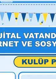 Dijital Vatandaşlık, Güvenli İnternet ve Sosyal Medya Kulübü Dev Panosu (12 parça · 84 × 89 cm) — 3. sayfa