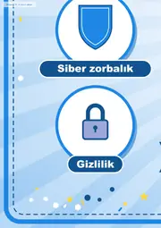 Dijital Vatandaşlık, Güvenli İnternet ve Sosyal Medya Kulübü Pano Şeridi ve 6 Bilgi Posteri (8 parça · 84 × 59 cm) — 6. sayfa