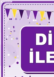 Dil, Hitabet ve İletişim Kulübü Dev Panosu (12 parça · 84 × 89 cm) — 2. sayfa
