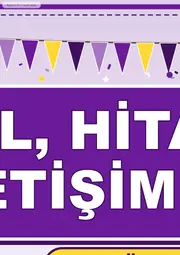Dil, Hitabet ve İletişim Kulübü Dev Panosu (12 parça · 84 × 89 cm) — 3. sayfa