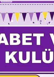 Dil, Hitabet ve İletişim Kulübü Dev Panosu (12 parça · 84 × 89 cm) — 4. sayfa