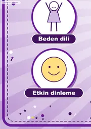 Dil, Hitabet ve İletişim Kulübü Pano Şeridi ve 6 Bilgi Posteri (8 parça · 84 × 59 cm) — 6. sayfa