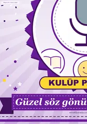 Dil, Hitabet ve İletişim Kulübü Pano Şeridi ve 6 Bilgi Posteri (8 parça · 84 × 59 cm) — 7. sayfa