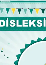 Disleksi Haftası ve Dünya Disleksi Günü Pano Şeridi ve 6 Bilgi Posteri (8 parça · 84 × 59 cm) — 3. sayfa