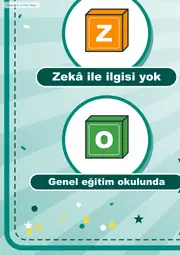 Disleksi Haftası ve Dünya Disleksi Günü Pano Şeridi ve 6 Bilgi Posteri (8 parça · 84 × 59 cm) — 6. sayfa