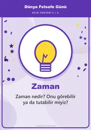 Dünya Felsefe Günü Pano Şeridi ve 6 Bilgi Posteri (8 parça · 84 × 59 cm) — 14. sayfa
