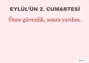 Dünya İlk Yardım Günü Pano ve Etkinlik Paketi — 14. sayfa